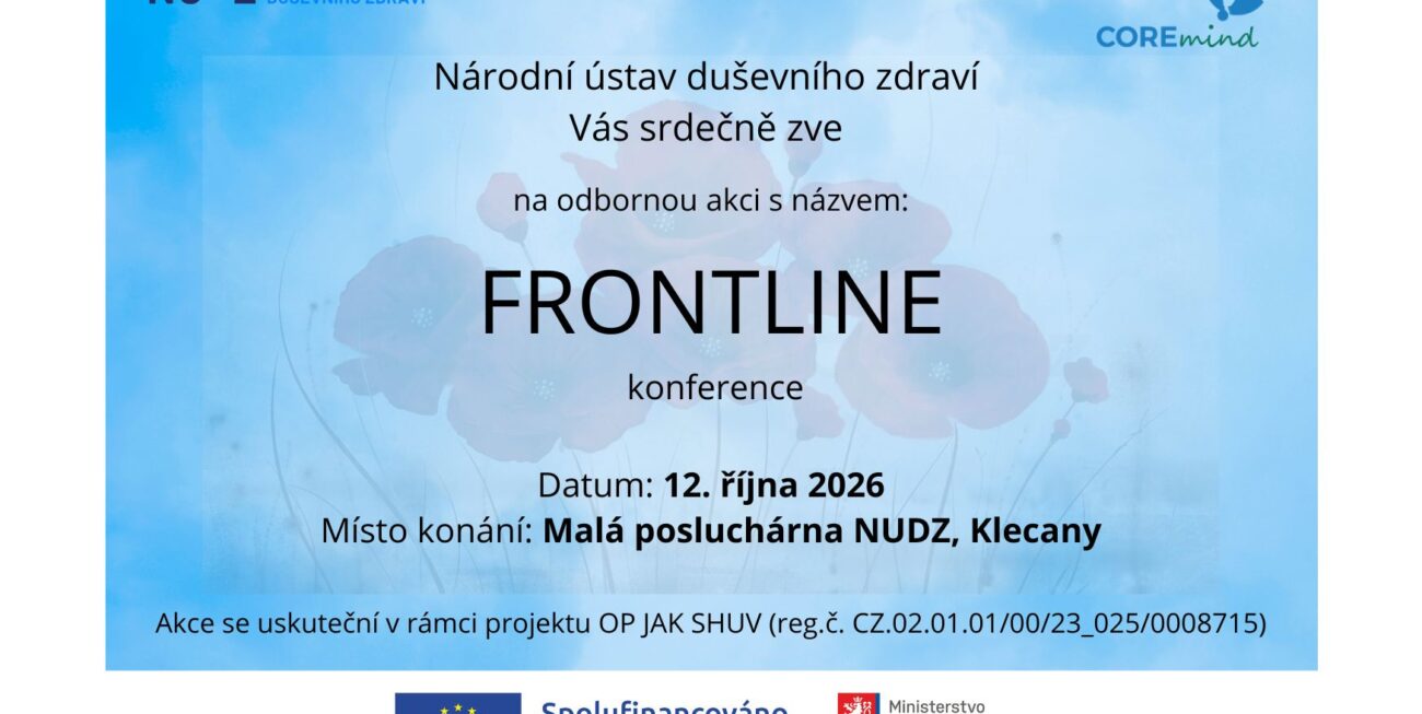 Pozvánka na konferenci FRONTLINE